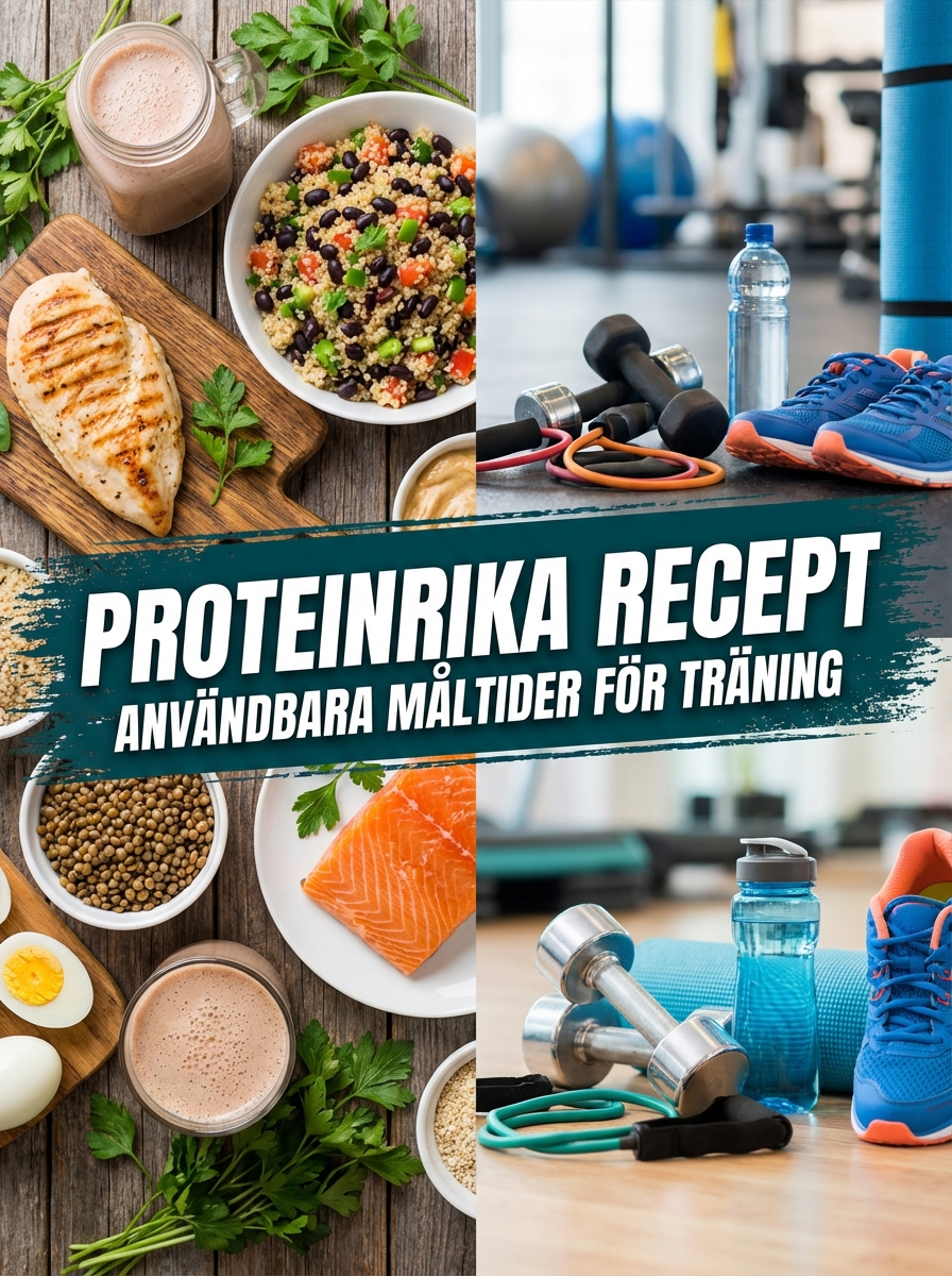 Proteinrika recept – nyttiga rätter för träning